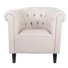 купить стильное Низкое кресло Swaun Beige в интернет-магазине