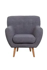 купить Низкое кресло Fuller Grey Boucle в интернет-магазине