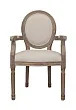 Мягкий стул с подлокотниками Volker Arm Beige №0 в Москве