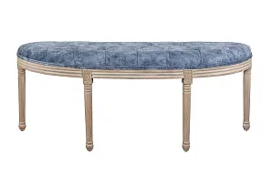 красивые Оттоманка Onora Velvet Blue на заказ