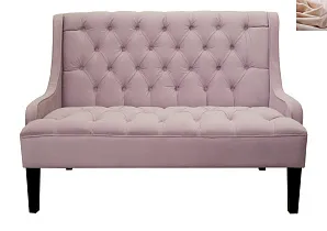 Американский диван Sommet Violet бежевый в интерьере