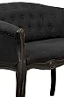 Двухместный дизайнерский диван Kandy Double Black Old №5 в Москве