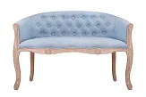 Дизайнерский двухместный диван Kandy Double Light Blue №0 в Москве