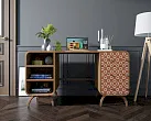 Рабочий стол в Скандинавском стиле "Эллипс (Ellipse)" принт 3 арт EL08/print_3 №3