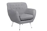 Низкое кресло Fuller Grey V2 №1