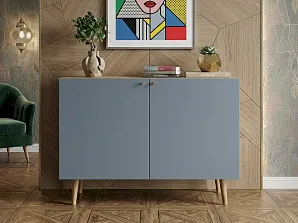 купить красивый Комод с принтом 3 "Бербер (Berber)" две дверки арт BB04/Print_5014 в интернет-магазине