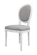 Дизайнерский обеденный стул Miro White and Grey №3 в Москве