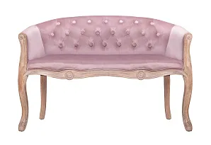 купить красивый Двухместный дизайнерский диван Kandy Double Pink Velvet