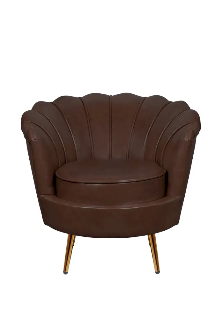 купить стильное Низкое кресло ракушка Pearl Brown V2
