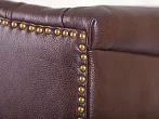 Каминное кожаное кресло Royal Brown №5 в Москве