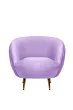 Мягкое кресло Small Benee Purple №1