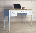 Стол письменный "Леонтина (Leontina)" в голубом цвете арт LT47B №2