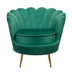 стильные Низкое кресло ракушка Pearl Green V2