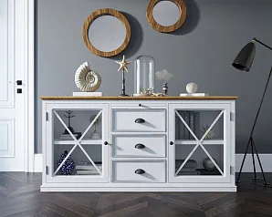 стильный Комод "Palermo" с дверками арт PL1051