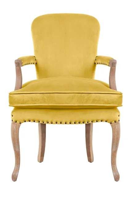 Мягкое полукресло с подлокотниками Anver Oak Yellow