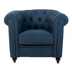 Низкое кресло Nala Blue