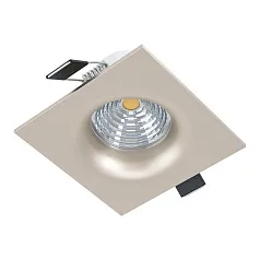 98474 Светодиодный встраиваемый светильник SALICETO димм., 6W(LED), 450lm, 88х88, 4000K, алюминий, бел в интернет-магазине