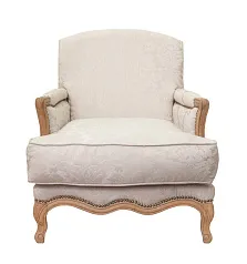 фото Полукресло Mosca Beige Print в интерьере