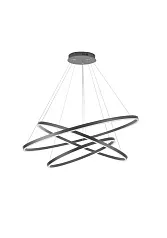 купить стильные Люстра Orblaze 3 rings 600 black в интернет-магазине