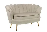 Дизайнерский двухместный диван Pearl Double Taupe №1