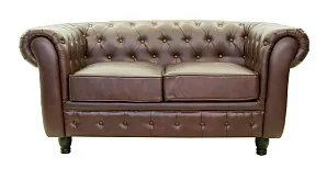 Диван Chesterfield Brown 2S на заказ в интернет-магазине в Москве