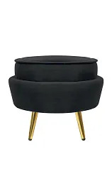 красивые Пуф Pearl Adorn Black