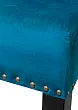 Дизайнерский барный стул Skipton Blue Velvet №4 в Москве
