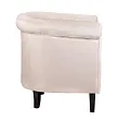 Низкое кресло Swaun Beige Velvet №2 в Москве