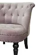 Низкое кресло Aviana Pink Velvet №4