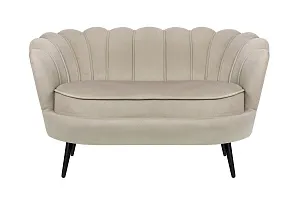 купить красивый Дизайнерский диван Pearl Double Taupe на черных ножках