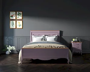 заказать Кровать "Леонтина (Leontina)" в лавандовом цвете 160x200 арт ST9341/16L в интернет-магазине
