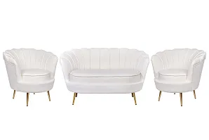 красивый Комплект кресел и дивана ракушка Pearl Double Beige в интернет-магазине