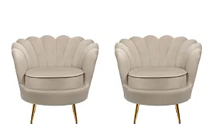 заказать Комплект кресел ракушка Pearl Taupe