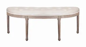Оттоманка Onora Velvet Beige в интерьере