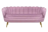Диван ракушка Pearl Triple Pink №0