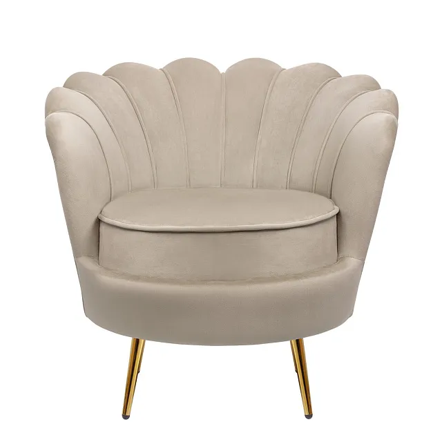 Низкое кресло ракушка Pearl Taupe в Москве Низкое кресло ракушка Pearl Taupe в Москве