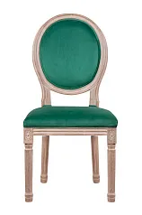 фото Стул с круглой спинкой Volker Oak Green V2 в интерьере в Москве