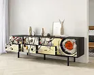 Комод с восемью ящиками "Эмерсон (Emerson)" by Kandinsky арт EM03/Print_01 №1