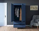 Шкаф двухстворчатый в стиле Кантри "Жуль Верн (Jules Verne)" арт JV27ETGB №3 в Москве
