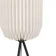 44104 Торшер BELGRAVE, 1x60W(E27), сталь, черный, бумага, белый №2