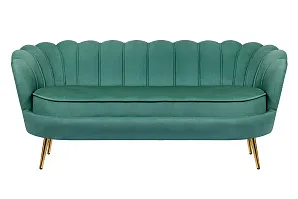красивый Диван ракушка для гостиниц Pearl Triple Green V2 в интернет-магазине