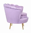Низкое кресло ракушка Pearl Purple №2 в Москве