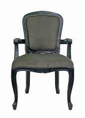 купить красивый Мягкий стул с подлокотниками Gran Arm Grey