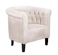 Низкое кресло Swaun Beige Velvet №1 в Москве