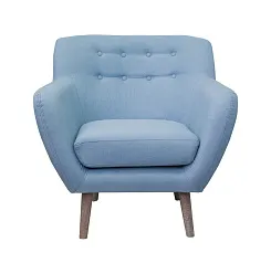 фото Низкое кресло Fuller Blue в интерьере
