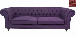 заказать Диван мягкий арт-деко Neylan Purple красный в интернет-магазине