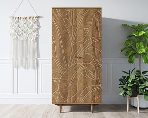 красивый Шкаф "Boho" джангл арт BH11