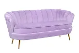 Диван ракушка для гостиниц Pearl Triple Purple №1 в Москве