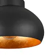 900554 Потолочный светильник MOGANO 2, 1x40W(E27), ?280, сталь, черный, золотой №1