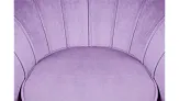 Кресло с пуфом ракушка Pearl Purple №4